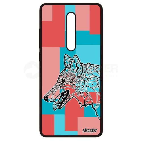 фото Чехол на мобильный xiaomi mi 9t, "волк" хаски одинокий utaupia