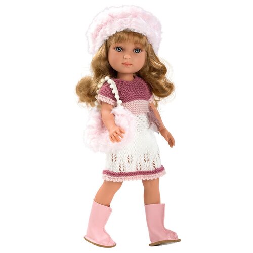 фото Кукла arias elegance в вязаном платье, 36 см, т11073