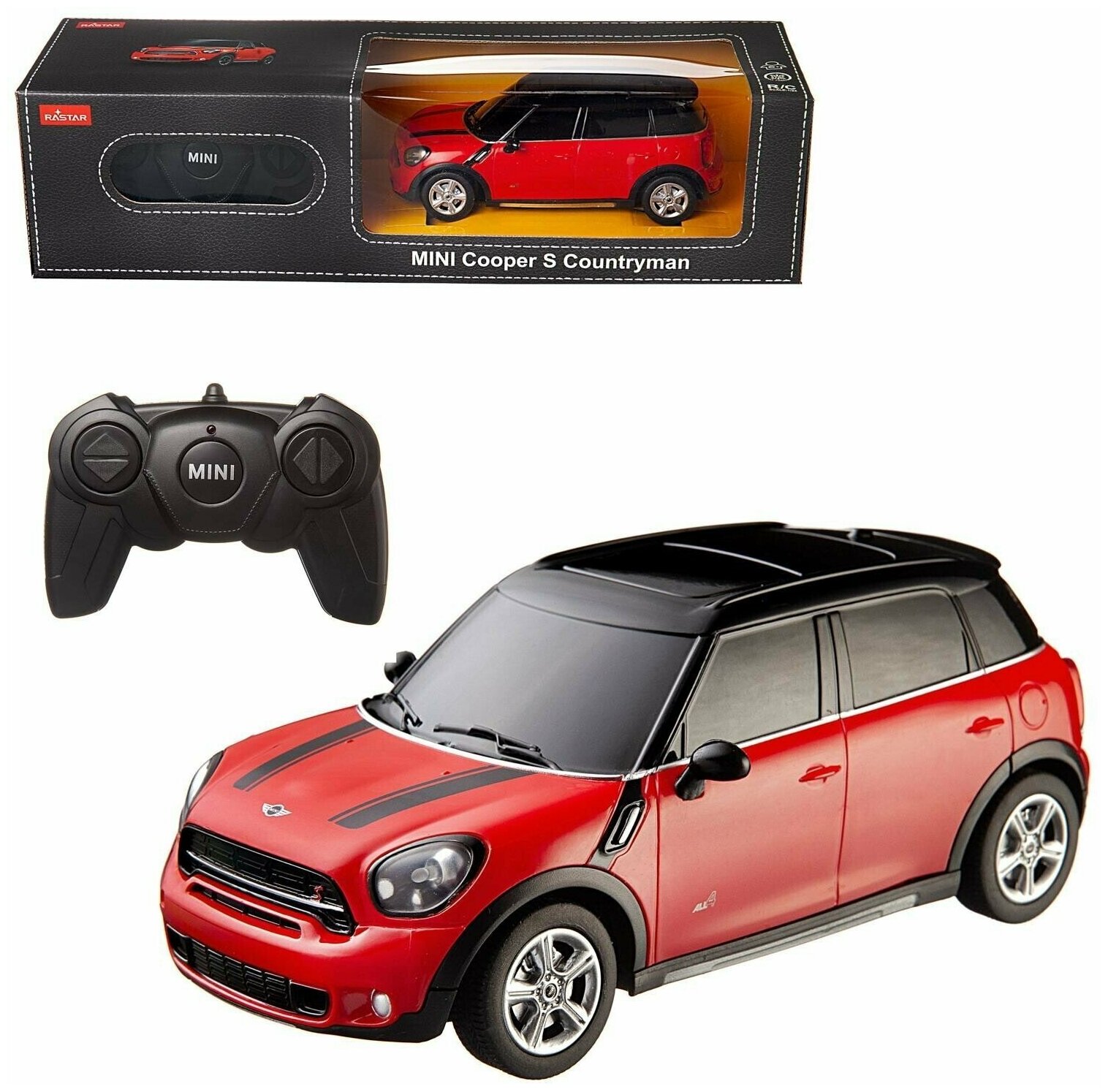 Машина р/у 1:24 MINI Cooper S Countryman Цвет Красный