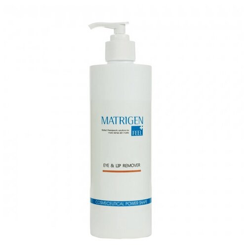 Купить Matrigen Eye & Lip Remover Молочко средство для очищения кожи, демакияжа, снятия макияжа с глаз и губ, 500 мл