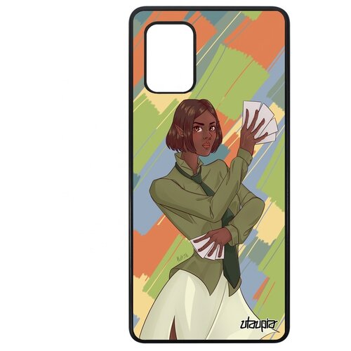 фото Чехол на телефон samsung galaxy a71, "фокусник" эльф девушка utaupia
