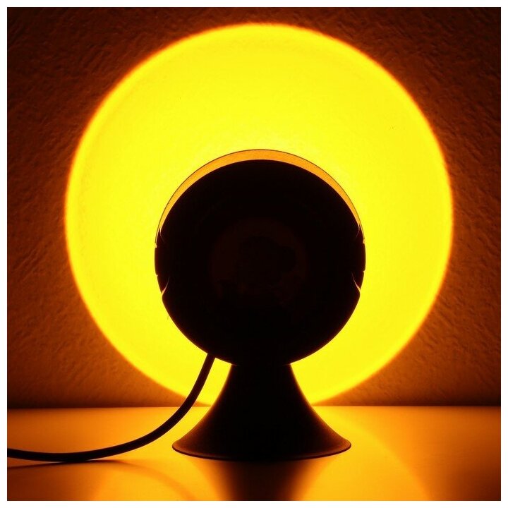 Лампа-закат «Sweet home», модель GBV-0121 - фотография № 5