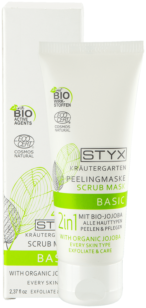 STYX маска-скраб для лица Kräutergarten Basic Scrub Mask, 70 мл