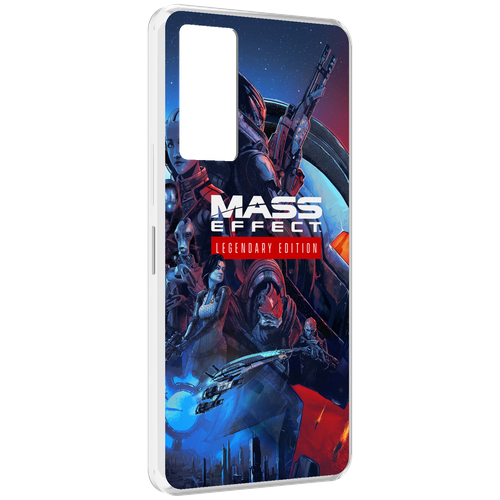 Чехол MyPads Mass Effect Legendary Edition для Infinix Note 11 задняя-панель-накладка-бампер чехол mypads mass effect legendary edition для meizu m3 note задняя панель накладка бампер