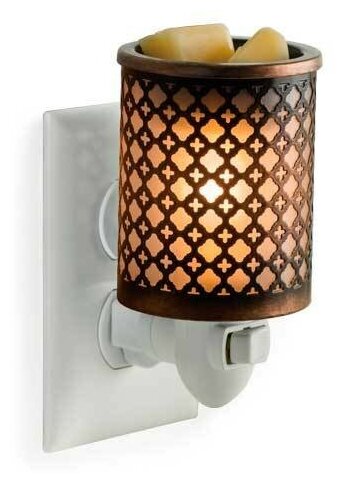 Candle Warmers / Аромасветильник розеточный Марокканский Металл Plug in- Morocaan