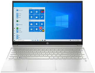 15.6" Ноутбук HP Pavilion 15-eh1021u (1920x1080, AMD Ryzen 7 1.8 ГГц, RAM 16 ГБ, SSD 512 ГБ, Win10 Home), 3E3R9EA, серебристый