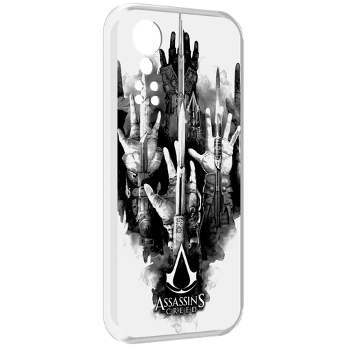 Чехол MyPads Assassin's Creed скрытый клинок для ZTE Axon 30 5G / Axon 30S задняя-панель-накладка-бампер чехол mypads assassin s creed odyssey kassandra мужской для zte axon 30 5g axon 30s задняя панель накладка бампер