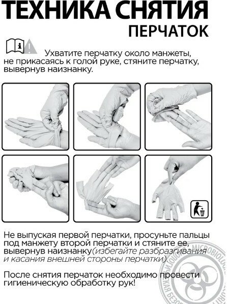 Перчатки FN 309 Manual смотровые нитриловые нестерильные неопудренные микротекстурированные р.M 100 шт. HELIOMED Handeisges.m.b.H - фото №8