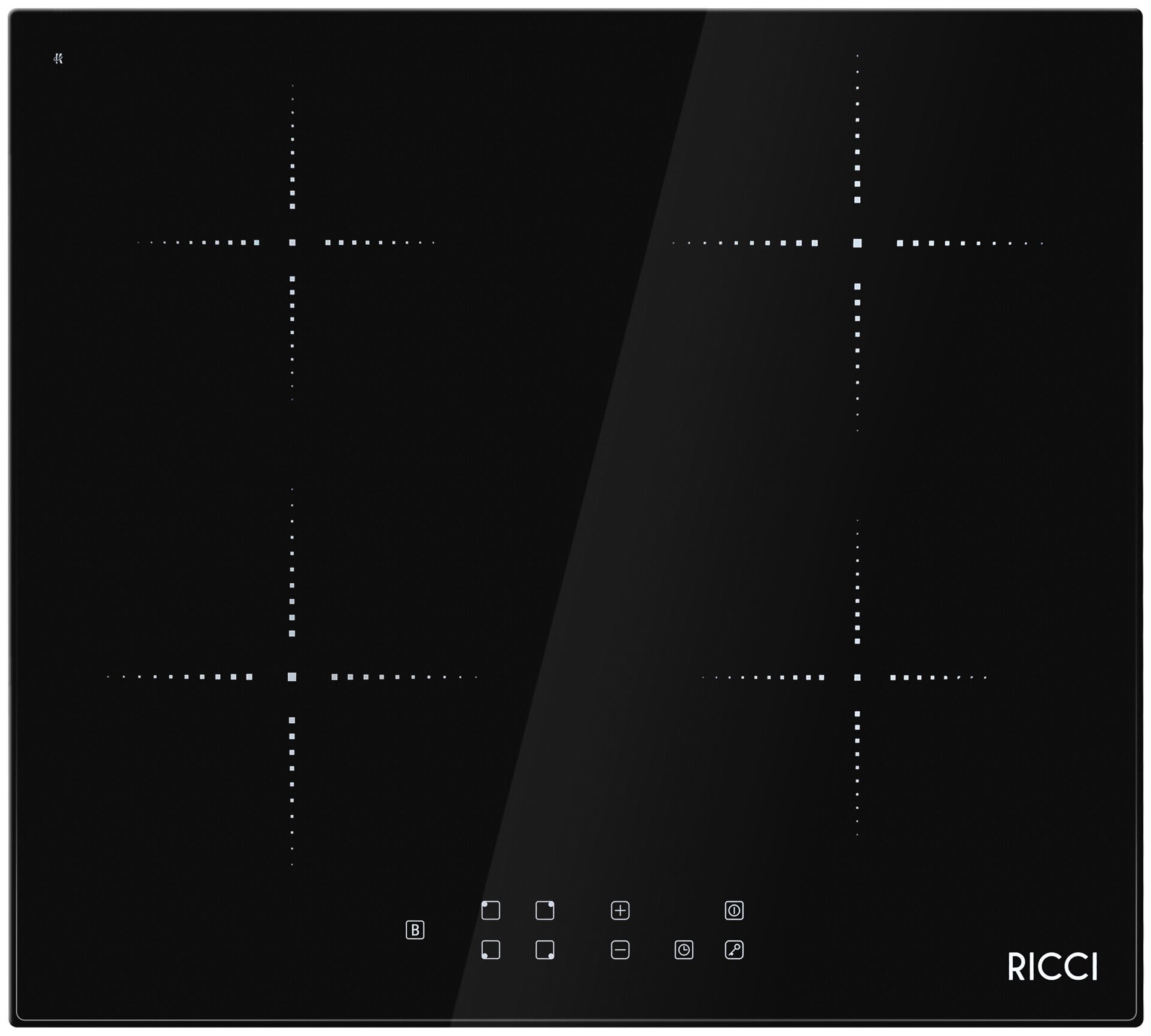 Четырехконфорочная индукционная варочная панель KS-C47002, т.м. RICCI