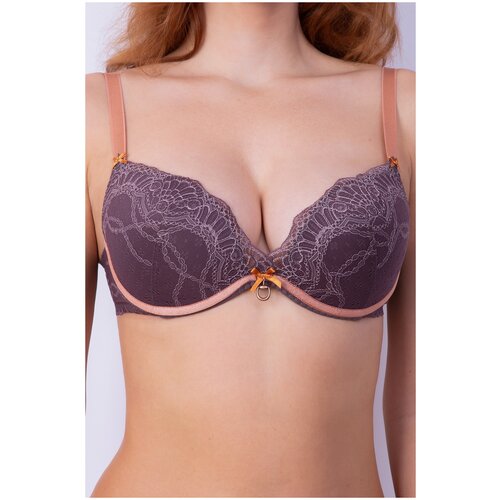 фото Бюстгальтер milavitsa, размер 70c, гризайль