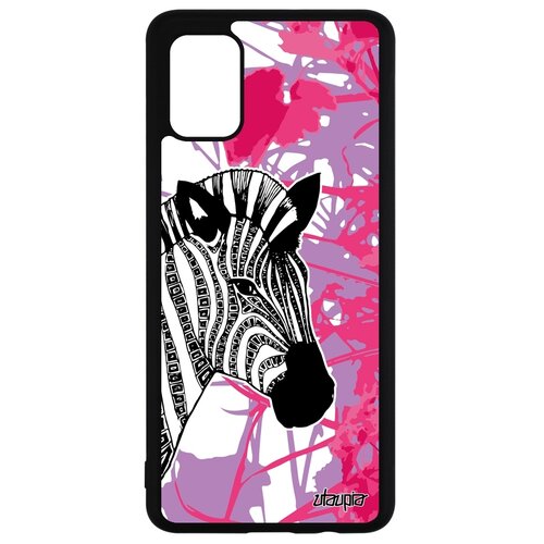 фото Чехол на смартфон samsung galaxy a51, "зебра" полосатая африка utaupia