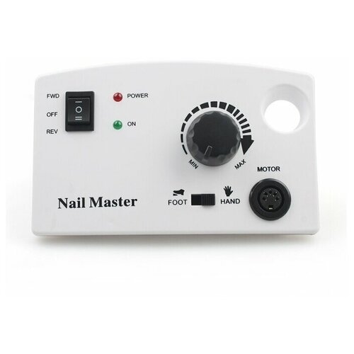 Аппарат для маникюра профессиональный PDM-211 30000 об./мин, белый аппарат nail master dm 211 30000