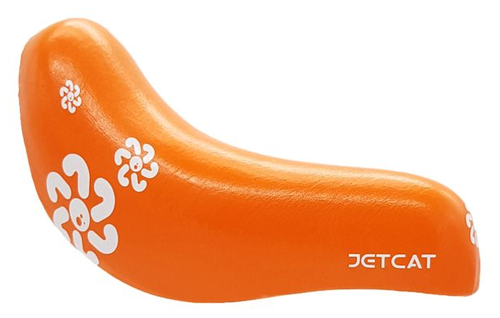 Седло JETCAT Seat Pro с рисунком, оранжевый