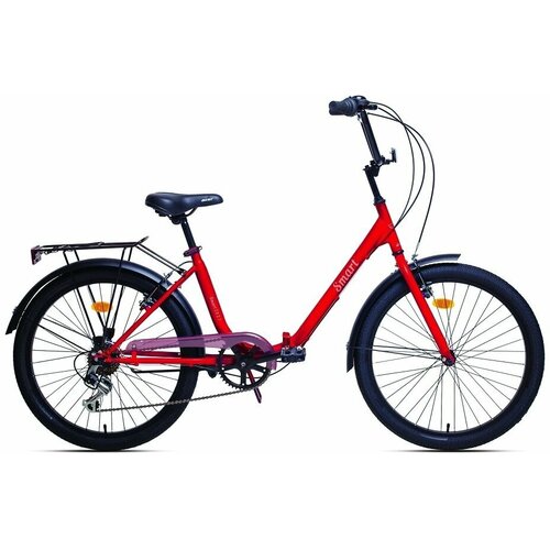 Велосипед Aist Smart 24 2.1, колеса 24, красный