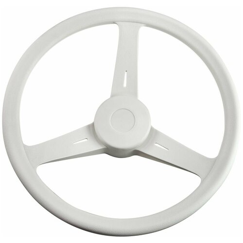 фото Рулевое колесо classic белый обод и спицы д. 350 мм 70132 nuova rade