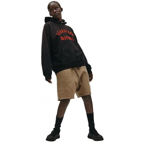 фото Fear of god черное худи с принтом baseball xl