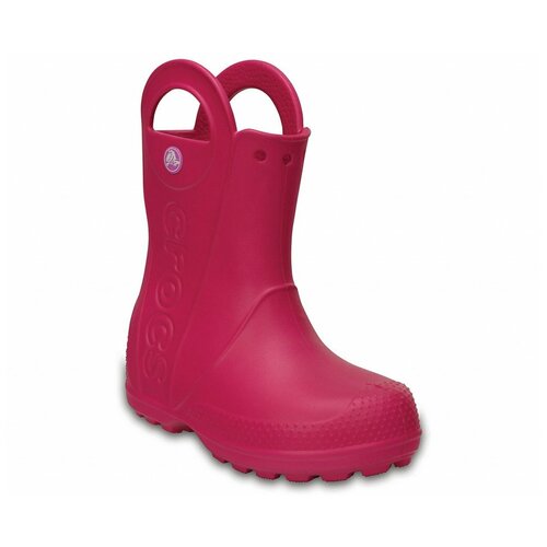 Сапоги резиновые Crocs Rain Boot K Candy Pink (EUR:24-25)