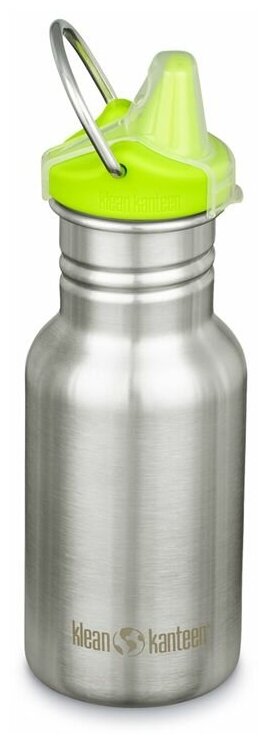 Детская бутылка Klean Kanteen Kid Classic Narrow Sippy, Brushed Stainless, 355 мл