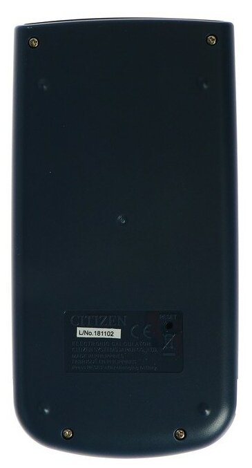 Калькулятор инженерный CITIZEN SR-135N (154х84 мм), 128 функций, 8+2 разряда, питание от батарейки, сертифицирован для ЕГЭ — фото 5