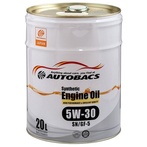 Моторное масло Autobacs Engine Oil Synthetic 5W-30 синтетическое 4 л