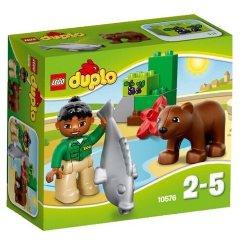 Конструктор LEGO DUPLO 10576 Бурый медвежонок, 9 дет.