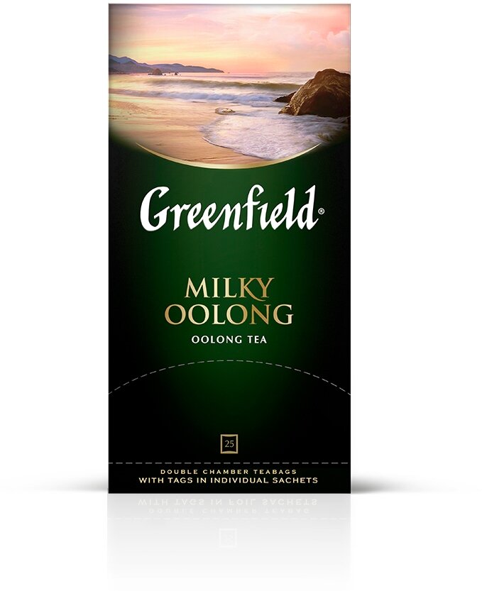 Чай улун Greenfield Milky Oolong в пакетиках, 25 пак.