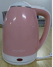 Чайник электрический MAXTRONIC MAX-318A, 1800Вт, 1,8л, бежевый БИТ - фото №9