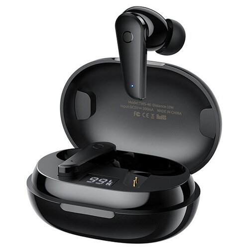 Наушники внутриканальные Remax TWS-3 Metal Bluetooth TWS цвет чёрный 163800₽