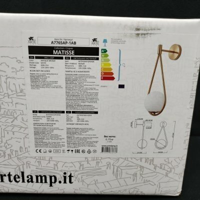 ARTE LAMP светильник настенный Arte Lamp A7765AP-1AB - фотография № 15