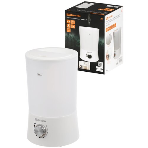 Увлажнитель воздуха Ареал 2 ультразвуковой объём 4 л производительность 450 млч TDM 322900₽