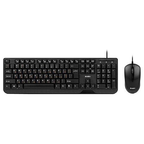 Sven Набор клавиатура+ мышь KB-S320C черный 104 кл., 1000DPI, 2+1кл.
