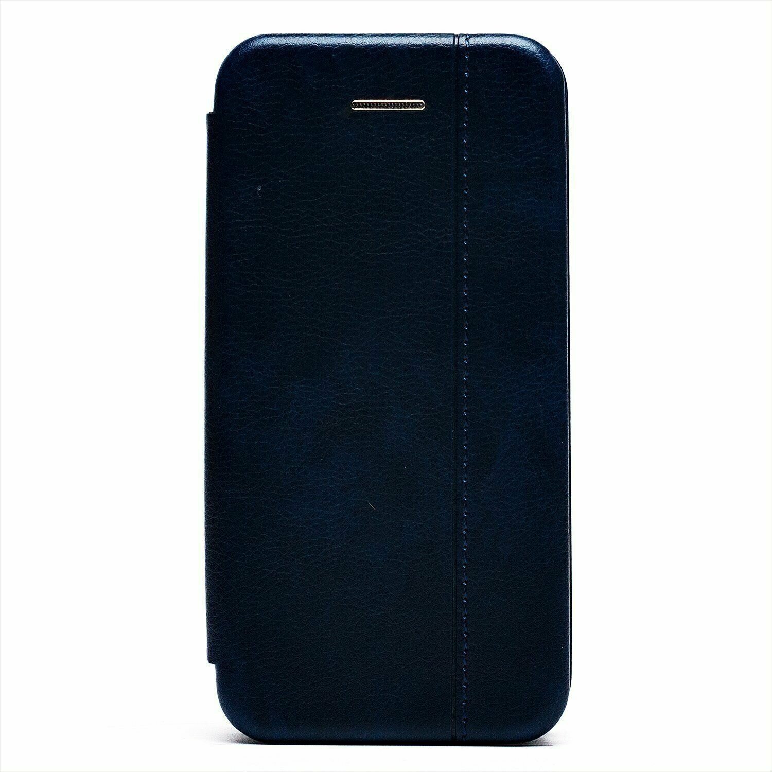 Чехол-книжка для Apple iPhone 5/iPhone 5S/iPhone SE / защитный, противоударный, с магнитом / синий