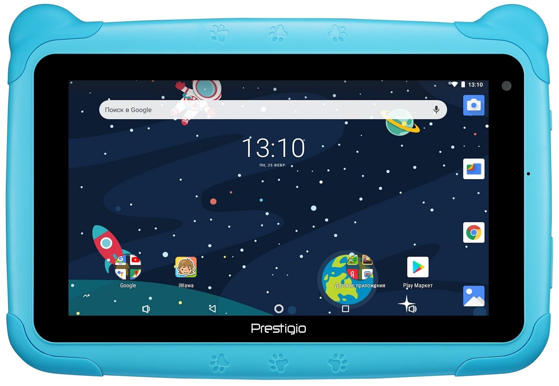 7" Планшет Prestigio SmartKids (2019), 1/16 ГБ, Wi-Fi, Android 8.1, голубой — купить в интернет-магазине по низкой цене на Яндекс Маркете