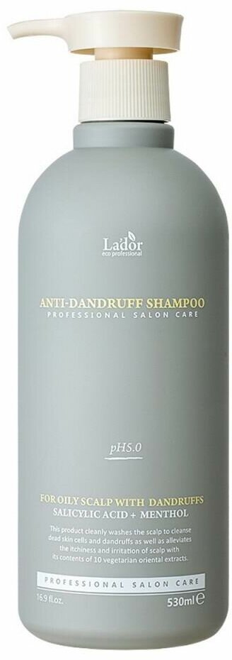 Шампунь La'dor Anti Dandruff Shampoo Против перхоти 530мл