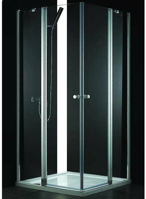 Душевой уголок Cezares Elena 120x120 ELENA-W-A-22-120-C-Cr профиль Хром стекло прозрачное