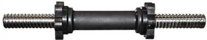 Гриф MB Barbell MB-BarM25-400B 40 см (гайка) серебристый