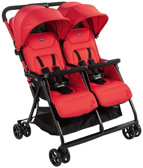 Прогулочная коляска для двойни Chicco Ohlala Twin, paprika