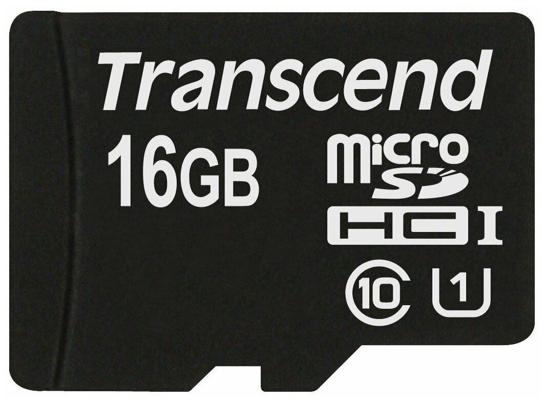 Micro SD карта Transcend 16GB