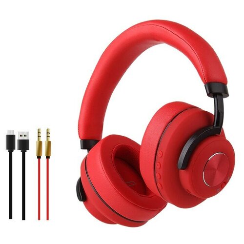 Беспроводные наушникиколонка SODO SD-900ANC Bluetooth AUX 600 мАч красный 25мВт 291900₽