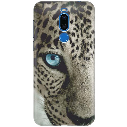 фото Re:paчехол - накладка artcolor для meizu x8 с принтом "голубой глаз"