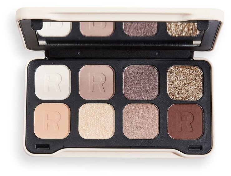 MAKEUP REVOLUTION Палетка теней для век / Revolution Makeup Forever Flawless Dynamic Ebony 100 г - фото №1