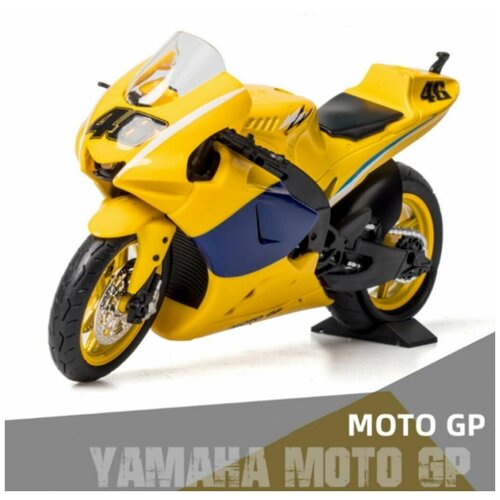 фото Модель мотоцикла yamaha moto gp 46 из сплава 1:12 игрушечный транспорт / модель для коллекции panawealth inter holdings