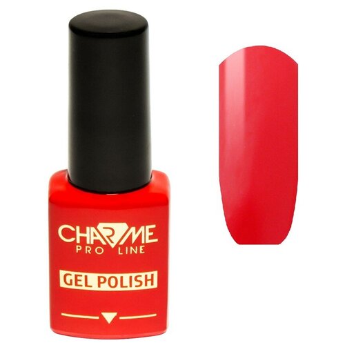 CHARME-PRO Гель-лак Pro Line, 10 мл, 258 - люминисцентный красный