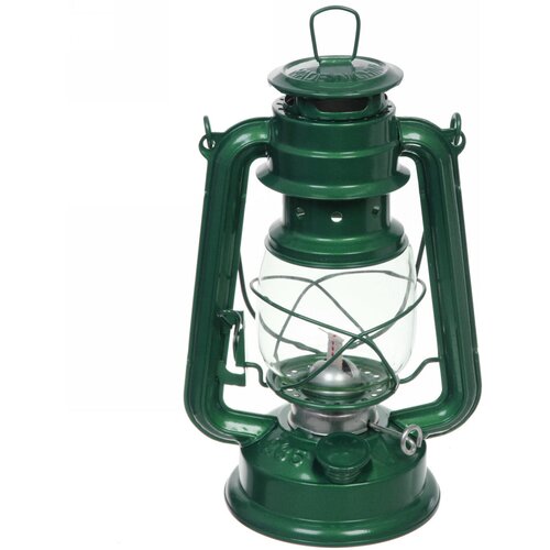 Фонарь кемпинговый керосиновая лампа 24 см 180мл цвет зеленый 890₽