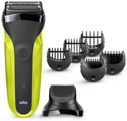 Электробритва Braun 300BT Series 3 Shave&Style, green