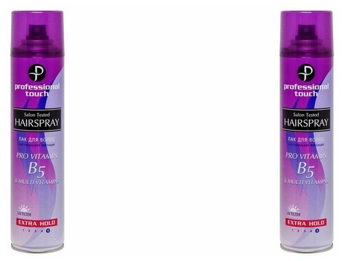 Touch Лак для волос B5 multi vitamins, 265 мл, 2 шт