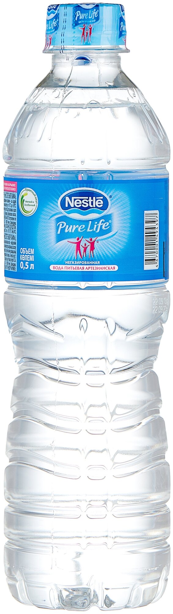 Вода Nestle Pure Life без газа ПЭТ 0,5л х 12шт - фотография № 2