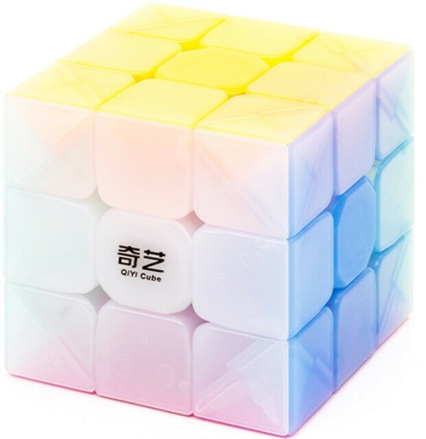 Кубик Рубика QiYi MoFangGe 3x3x3 YongShi Warrior W Jelly Прозрачный