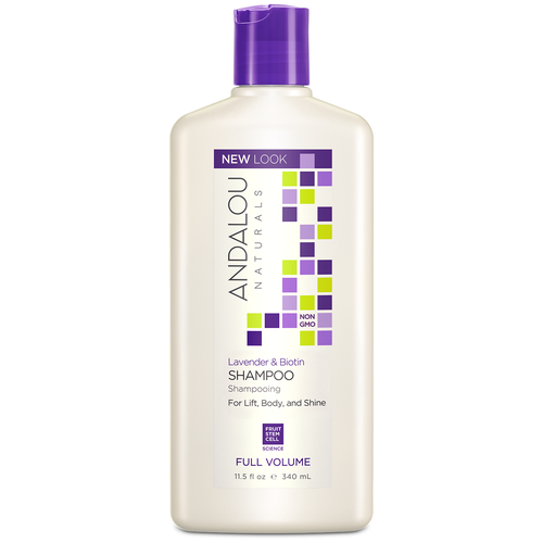 Andalou Naturals шампунь Full Volume Lavender & Biotin для объема волос, 340 мл