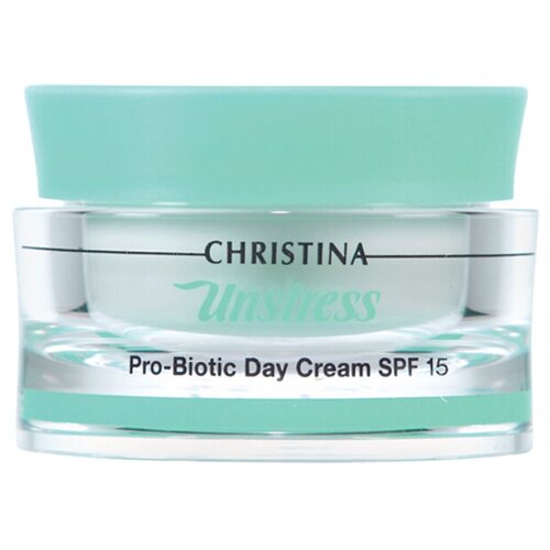 Купить Christina Unstress Probiotic Day Cream SPF 15 Дневной крем для лица с пробиотическим действием SPF 15, 50 мл